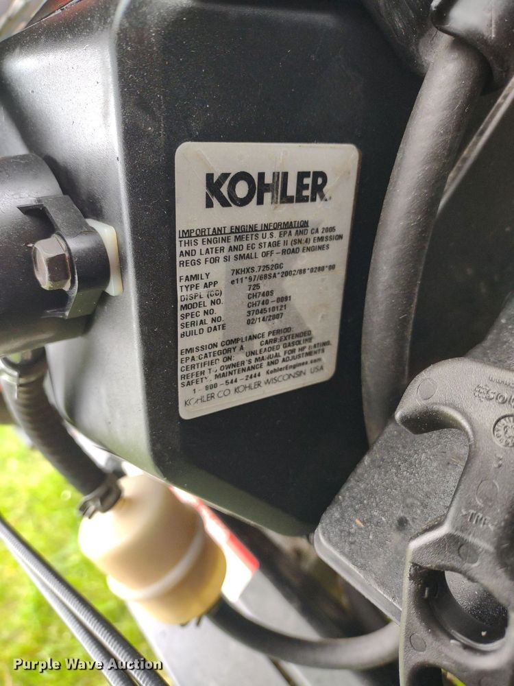 image for item LL9123 Gravely Rapid XZ  ZTR lawn mower