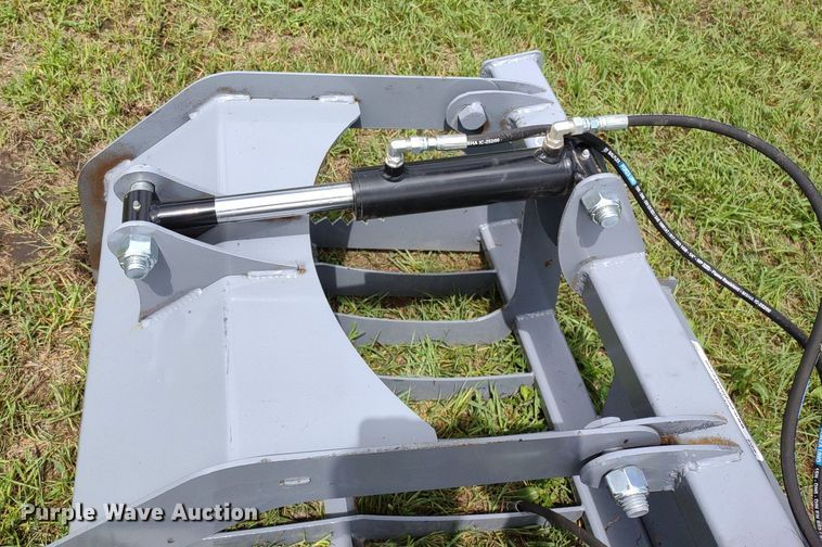 image for item LL9142 80"W skid steer grapple bucket