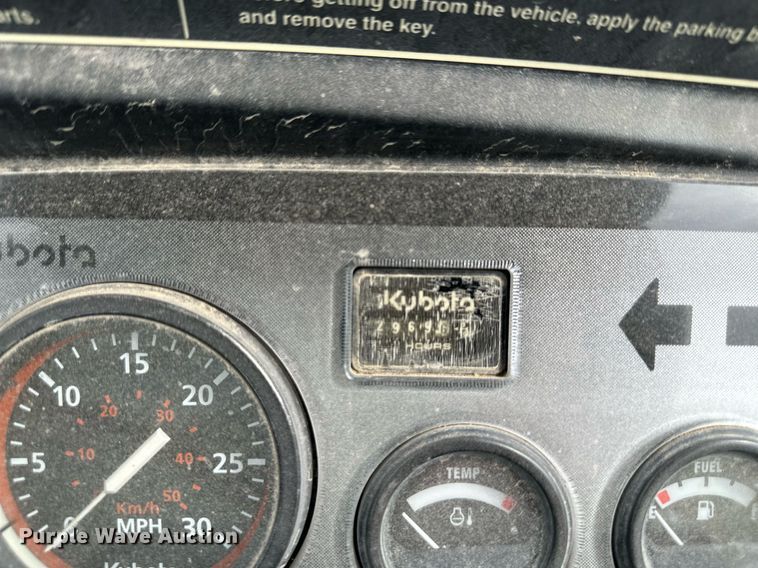 image for item LP9904 2009 Kubota RTV1140  utility vehicle