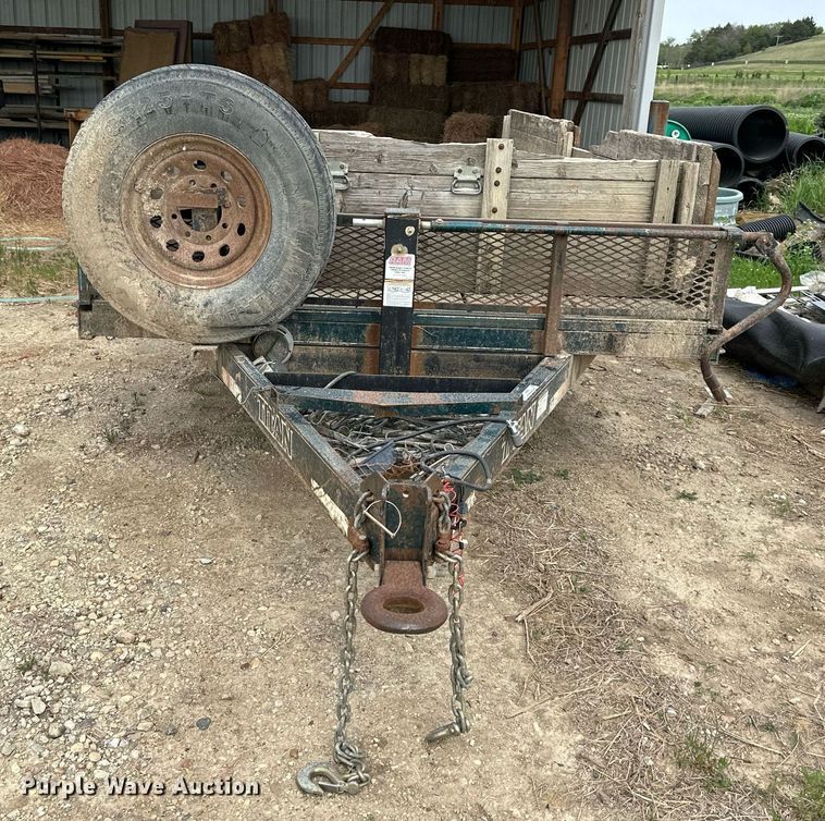 image for item LP9909 1997 Titan  utility trailer