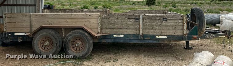 image for item LP9909 1997 Titan  utility trailer