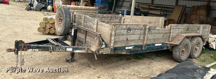 image for item LP9909 1997 Titan  utility trailer