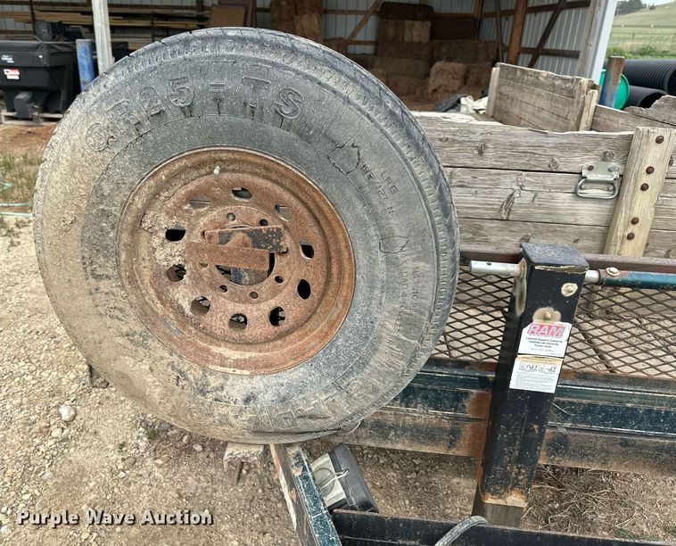 image for item LP9909 1997 Titan  utility trailer