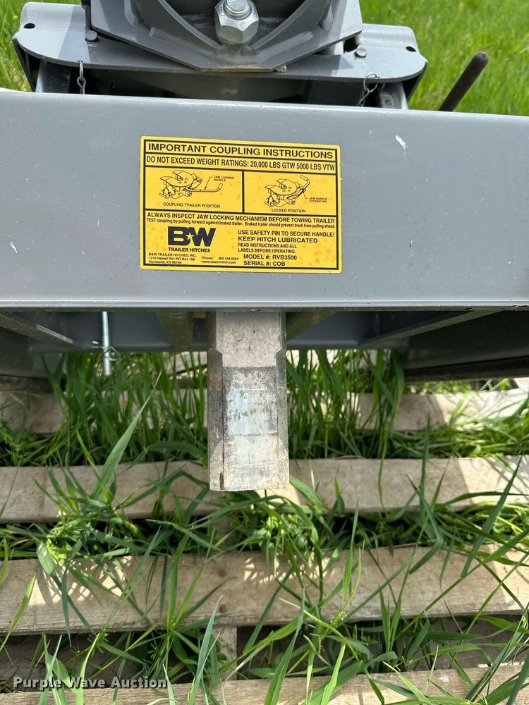 image for item LP9927 B&W RVB3500  fifth wheel hitch