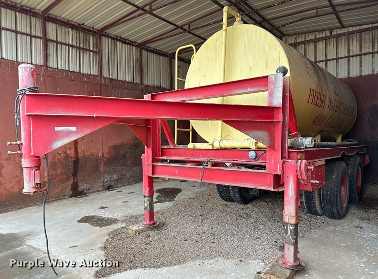 image for item LR9745 Shop built  tank trailer