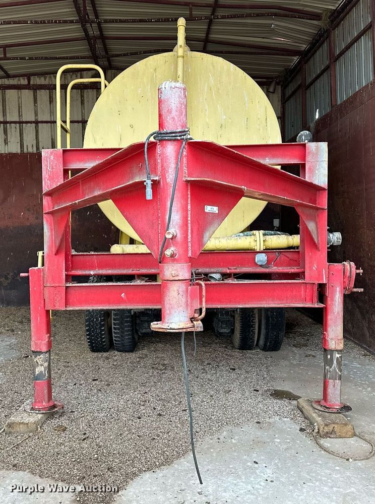 image for item LR9745 Shop built  tank trailer