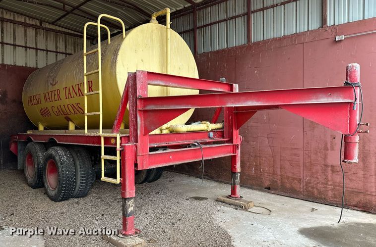 image for item LR9745 Shop built  tank trailer