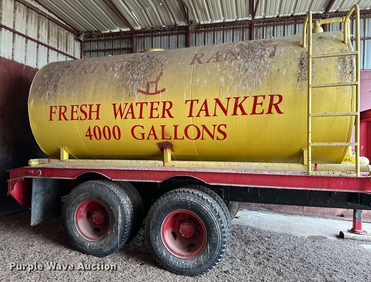 image for item LR9745 Shop built  tank trailer