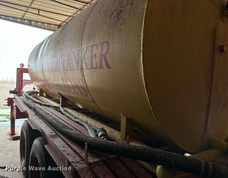 image for item LR9745 Shop built  tank trailer