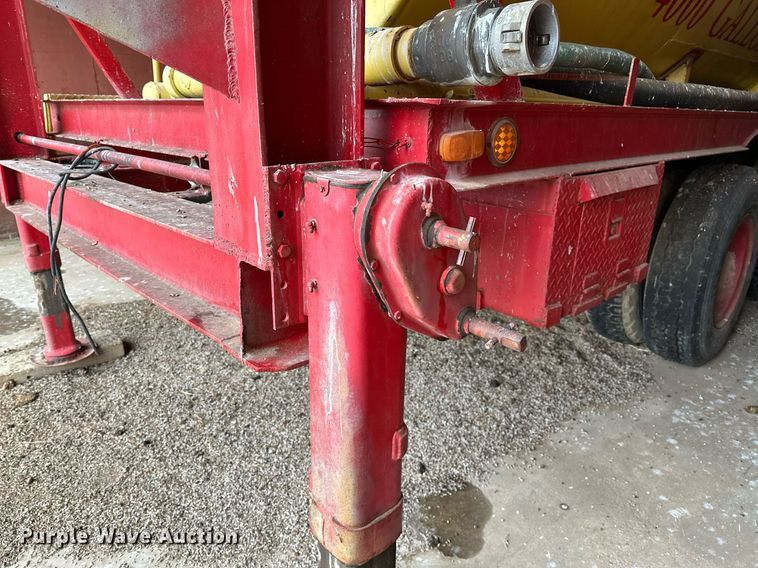 image for item LR9745 Shop built  tank trailer