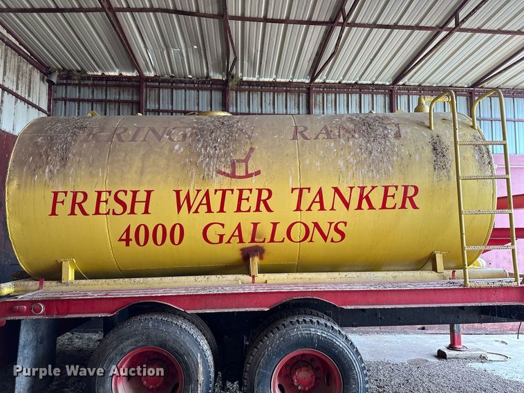 image for item LR9745 Shop built  tank trailer