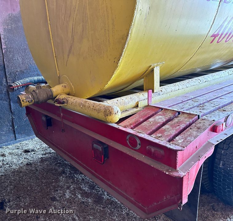 image for item LR9745 Shop built  tank trailer