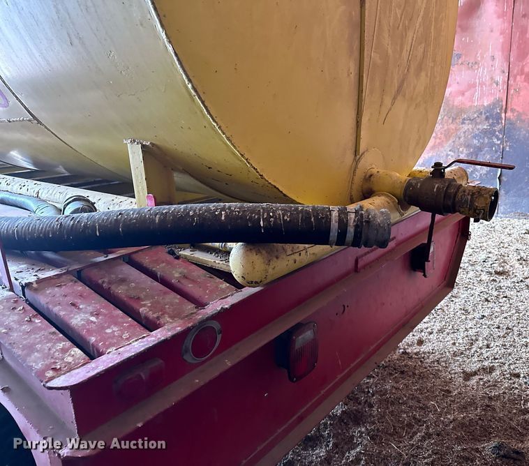 image for item LR9745 Shop built  tank trailer