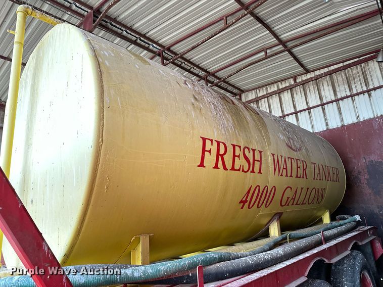 image for item LR9745 Shop built  tank trailer