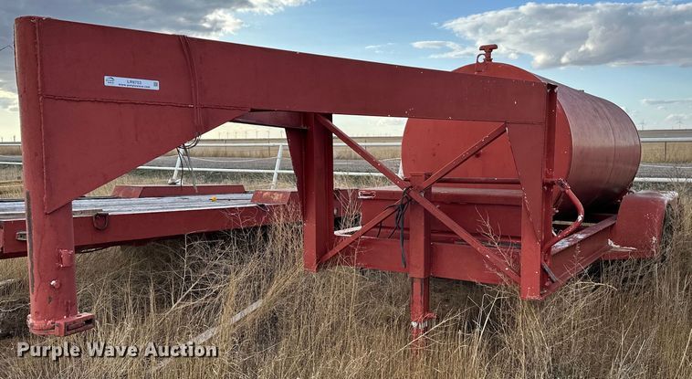 image for item LR9753 Shop built  fuel tank trailer