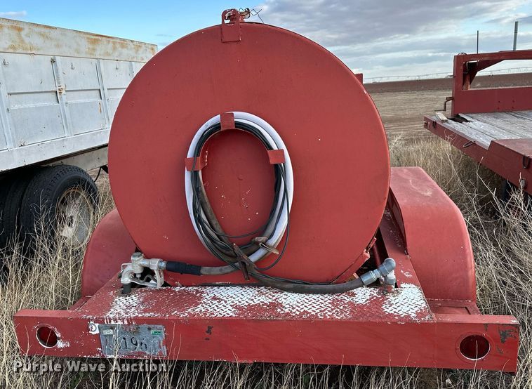 image for item LR9753 Shop built  fuel tank trailer