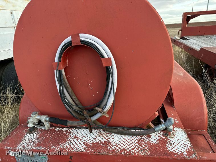 image for item LR9753 Shop built  fuel tank trailer