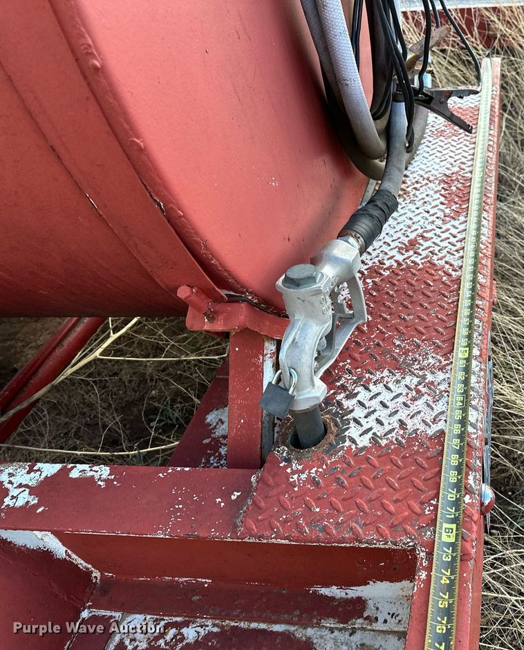 image for item LR9753 Shop built  fuel tank trailer