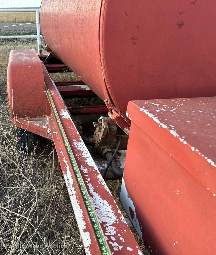 image for item LR9753 Shop built  fuel tank trailer