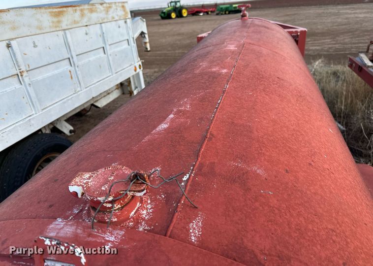 image for item LR9753 Shop built  fuel tank trailer