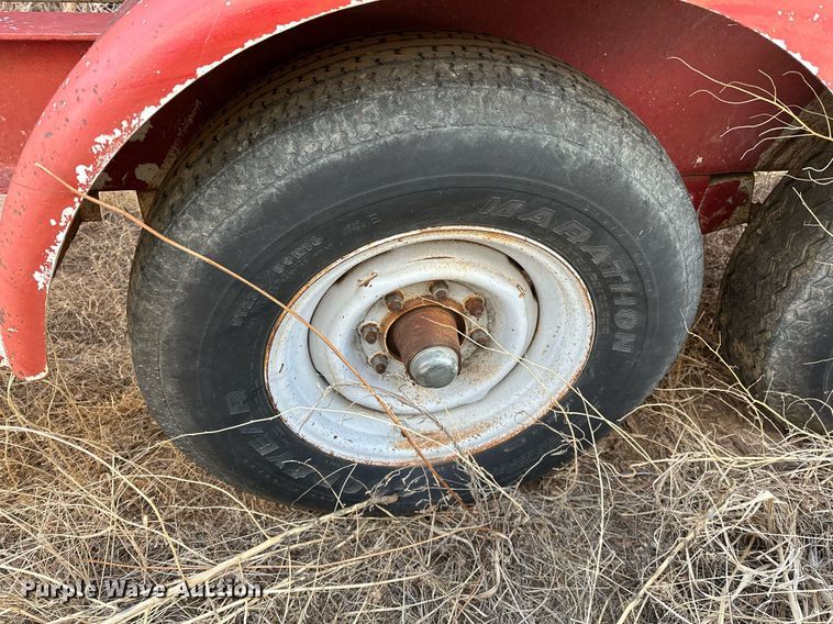 image for item LR9753 Shop built  fuel tank trailer