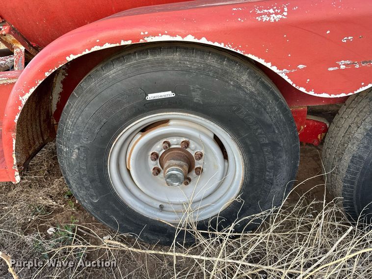 image for item LR9753 Shop built  fuel tank trailer