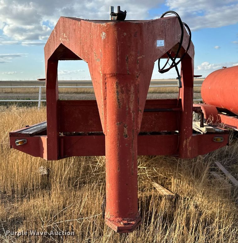 image for item LR9754 Shop built  equipment trailer