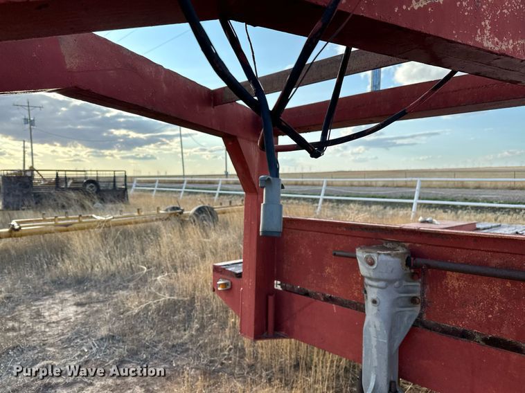 image for item LR9754 Shop built  equipment trailer