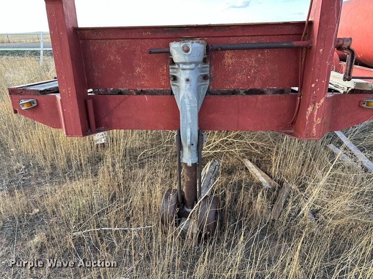 image for item LR9754 Shop built  equipment trailer