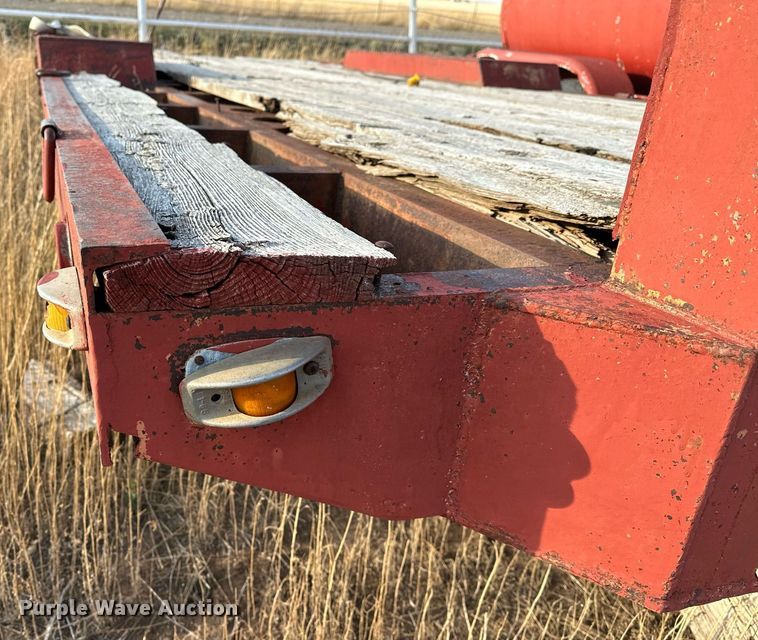 image for item LR9754 Shop built  equipment trailer