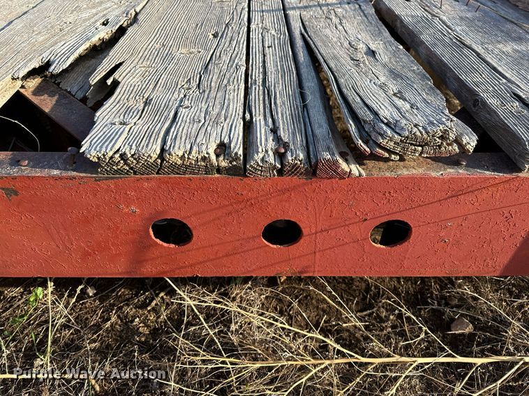 image for item LR9754 Shop built  equipment trailer