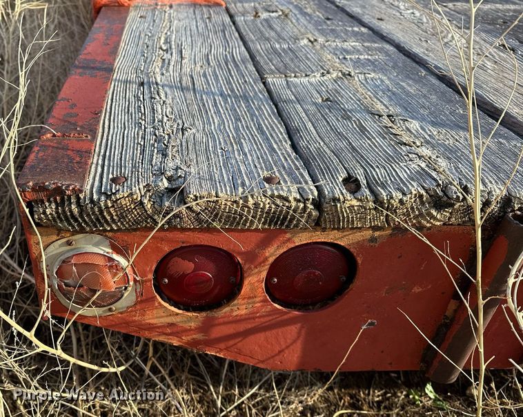 image for item LR9754 Shop built  equipment trailer