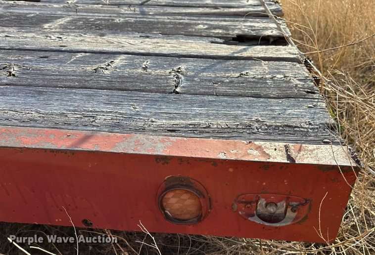 image for item LR9754 Shop built  equipment trailer