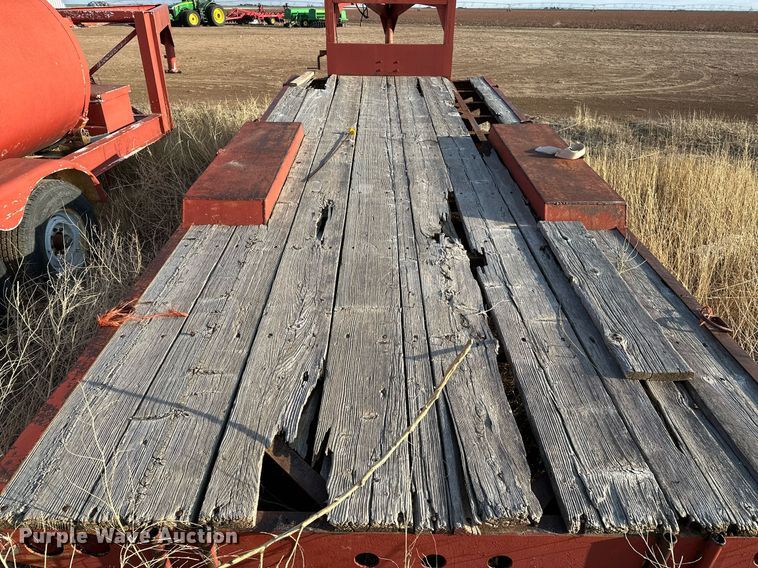 image for item LR9754 Shop built  equipment trailer