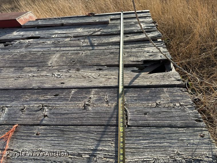 image for item LR9754 Shop built  equipment trailer
