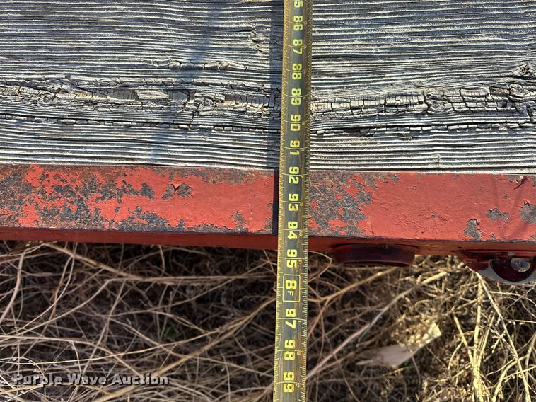 image for item LR9754 Shop built  equipment trailer