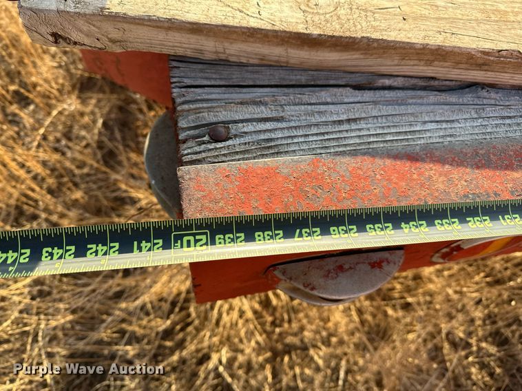 image for item LR9754 Shop built  equipment trailer