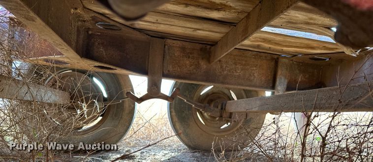image for item LR9754 Shop built  equipment trailer