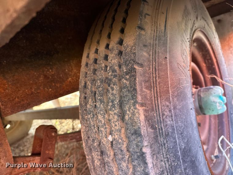 image for item LR9754 Shop built  equipment trailer