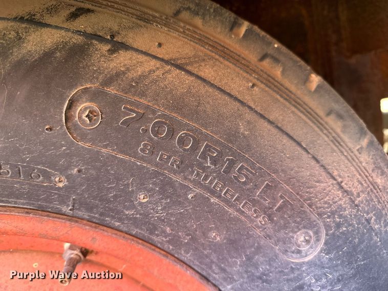 image for item LR9754 Shop built  equipment trailer