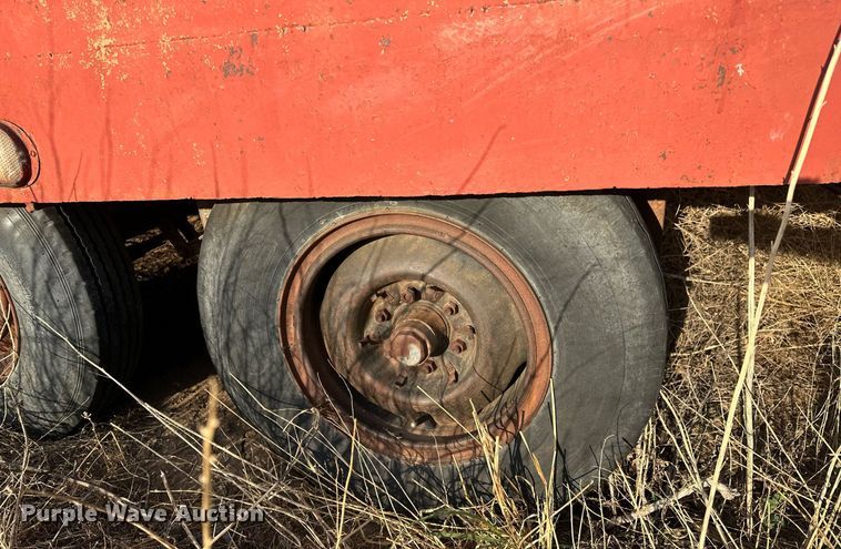 image for item LR9754 Shop built  equipment trailer
