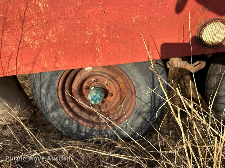 image for item LR9754 Shop built  equipment trailer
