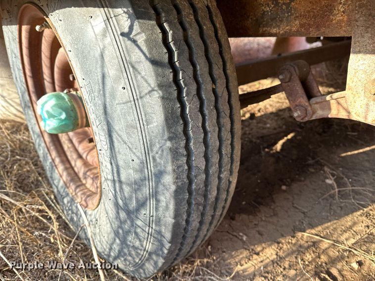 image for item LR9754 Shop built  equipment trailer