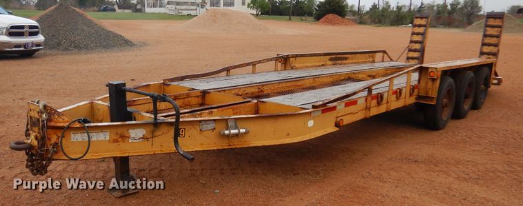 image for item LT9769 2008 Belshe  equipment trailer