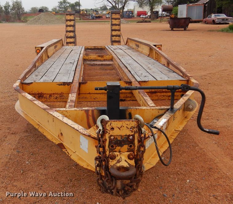 image for item LT9769 2008 Belshe  equipment trailer