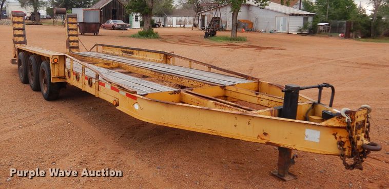 image for item LT9769 2008 Belshe  equipment trailer