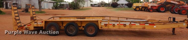 image for item LT9769 2008 Belshe  equipment trailer