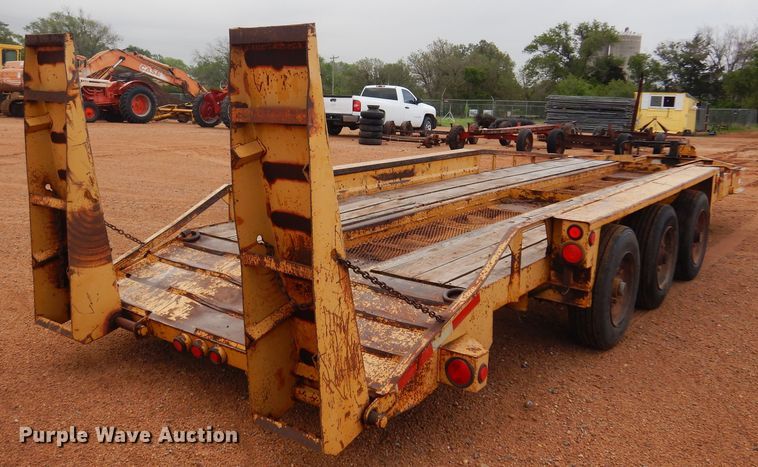 image for item LT9769 2008 Belshe  equipment trailer