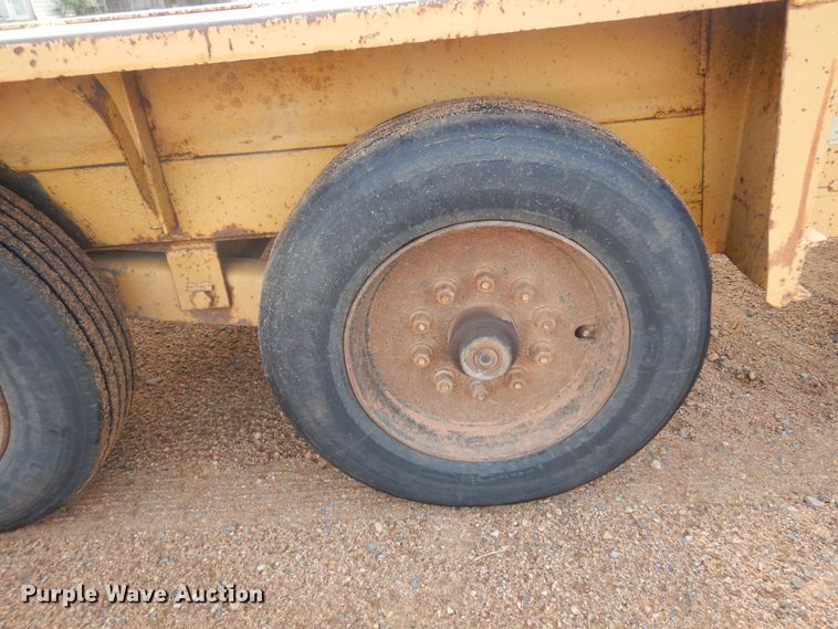 image for item LT9769 2008 Belshe  equipment trailer