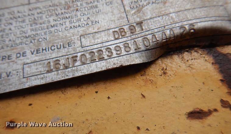 image for item LT9769 2008 Belshe  equipment trailer